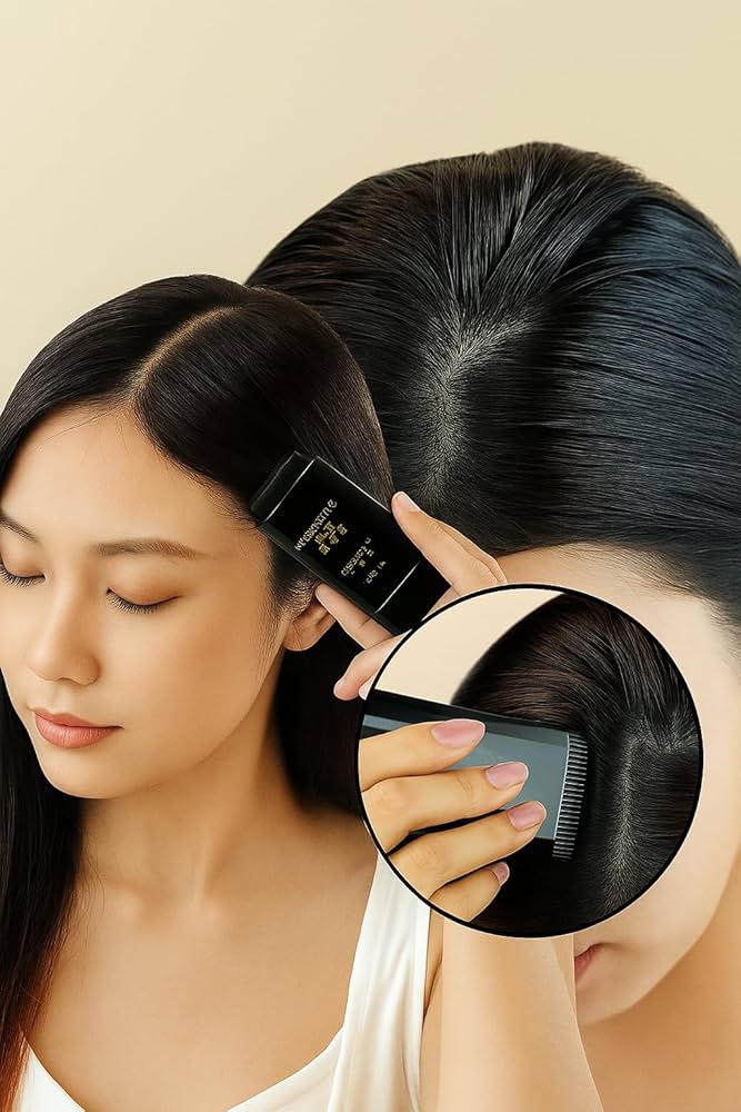 2 in 1 Instant Hair Color Stick, Waterproof and Sweat Proof Hair Dye Stick